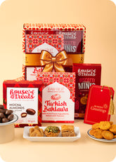 Sweets, Snacks with Cream Rolls Gift Hamper